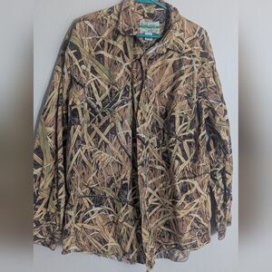Orvis Skyline Cover Camo Button Up - Mens XL